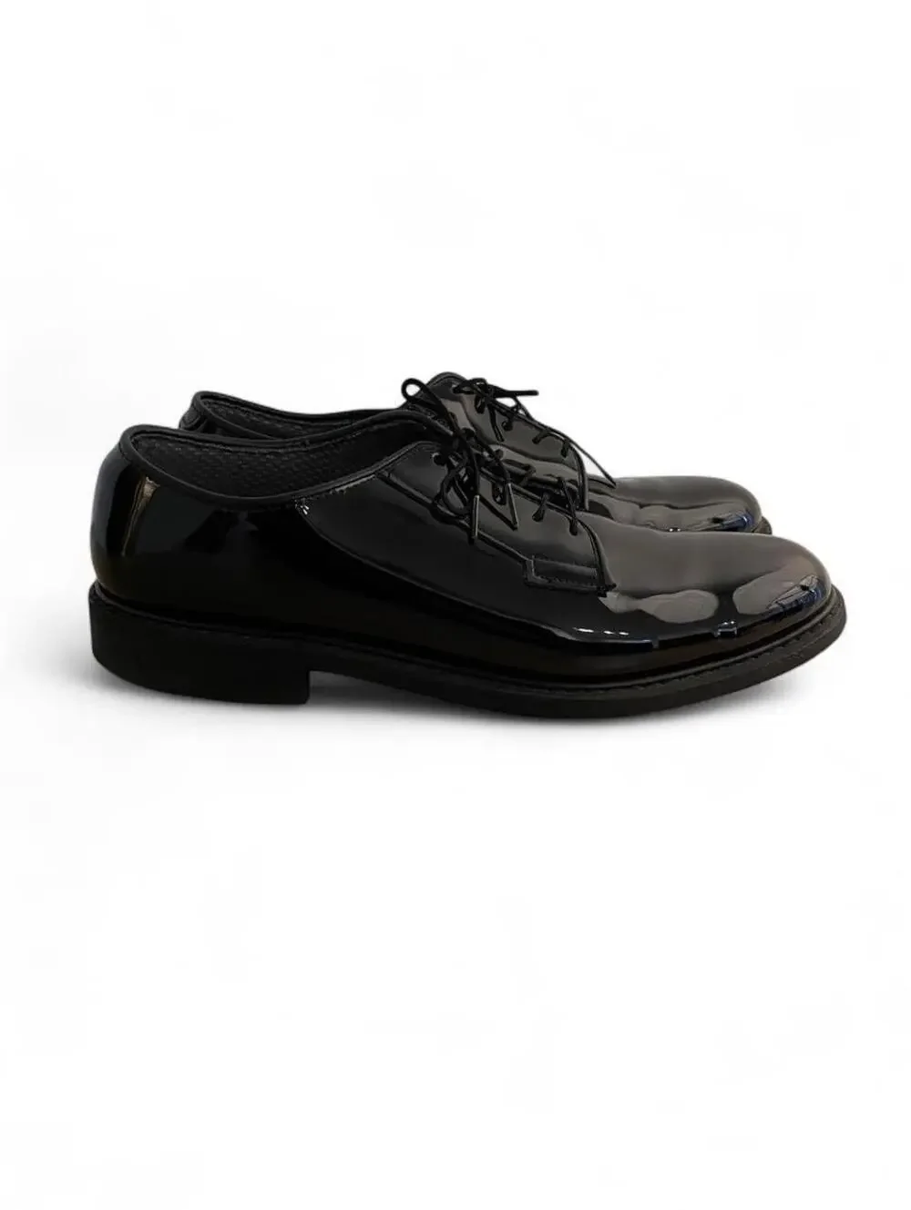 black patent leather oxfords size